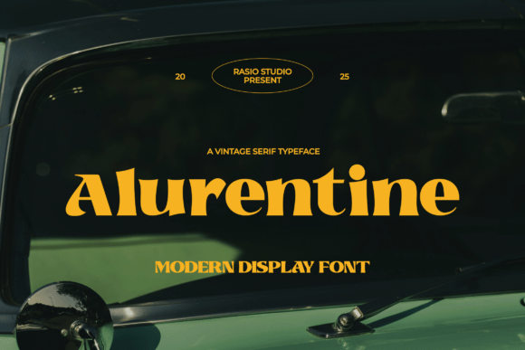 Alurentine: A Vintage Serif with Modern Soul