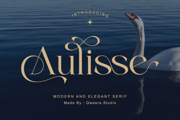 Aulisse: The High-Contrast Serif for Luxury Branding