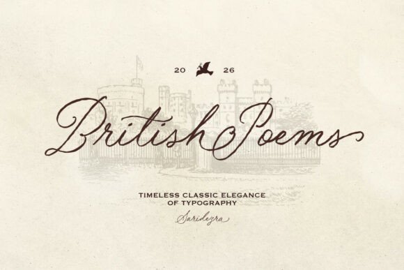 British Poems: A Typeface for Timeless Narratives