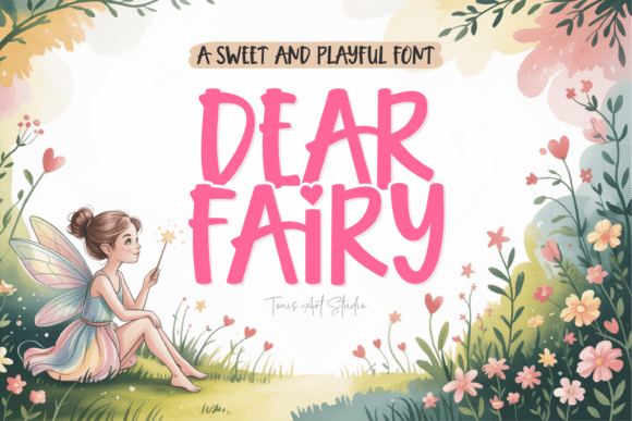 Dear Fairy: A Whimsical Typeface for Playful Projects