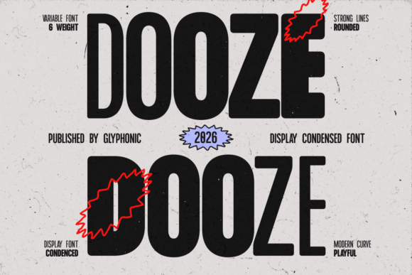 Dooze: The Condensed Font for High-Impact Visuals