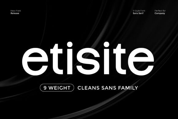 Etisite: The Clean Sans Serif for Modern Design