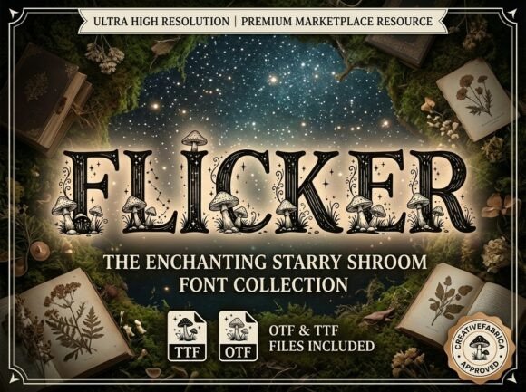 Flicker: A Display Typeface for Bold Statements