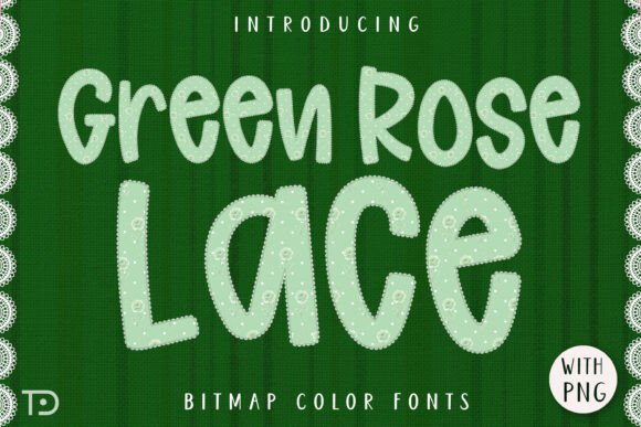 Green Rose Lace: Crafting Shabby Chic Elegance in Your Designs